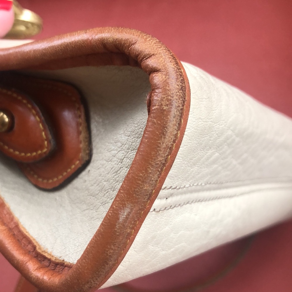 Vintage Dooney & Bourke Handbag Genuine Leather - Picture 7 of 9